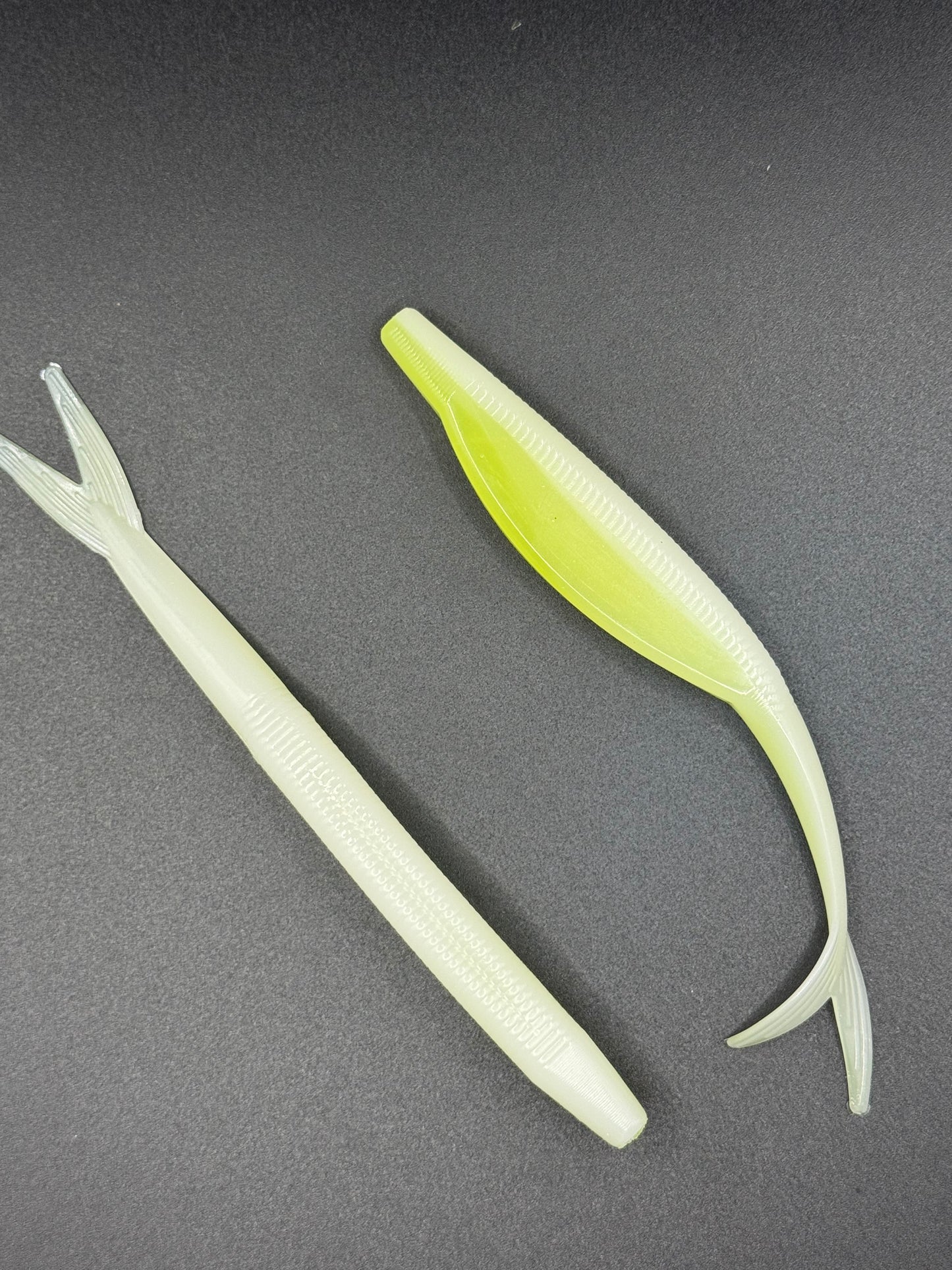Lime Ghost 5” Jerk Shad
