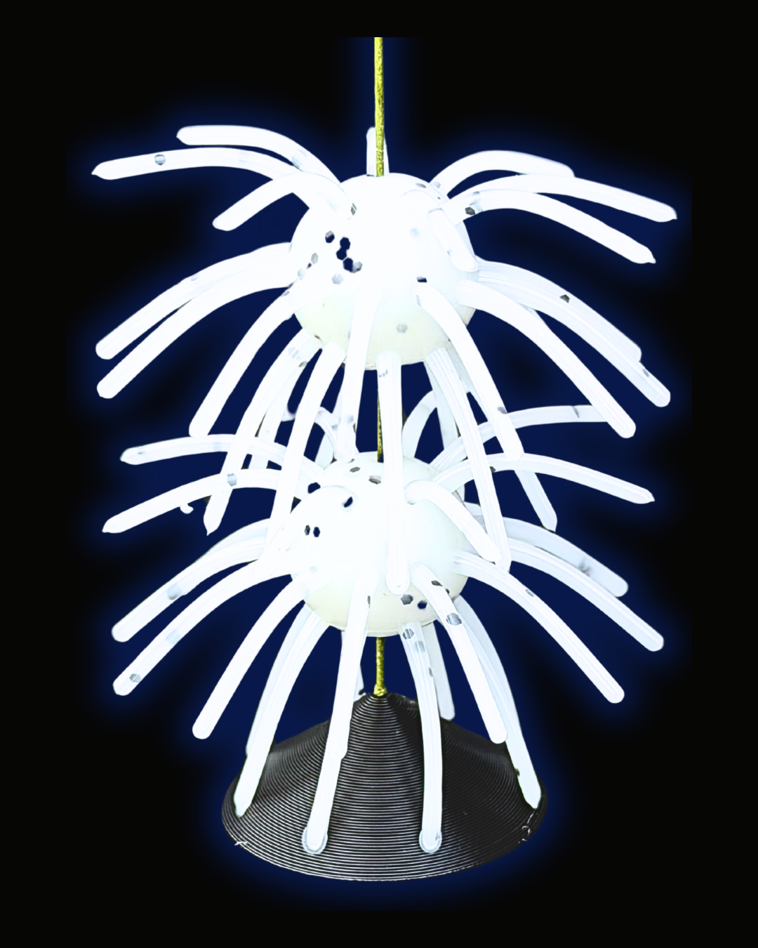 2.5" Tumbleweed - Salt and Pepper