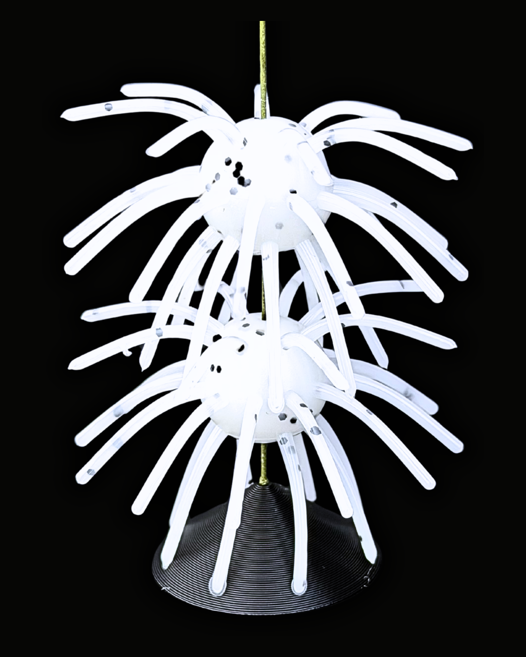 2.5" Tumbleweed - Salt and Pepper