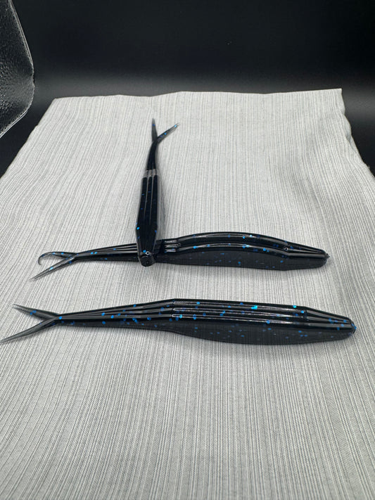 Okie Midnight 5" Jerk Shad