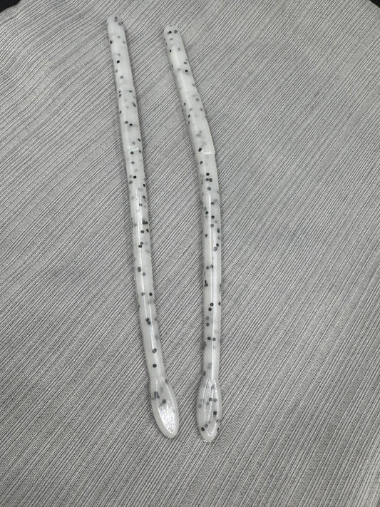 Salt and Pepper 6" Slim Bot Worm
