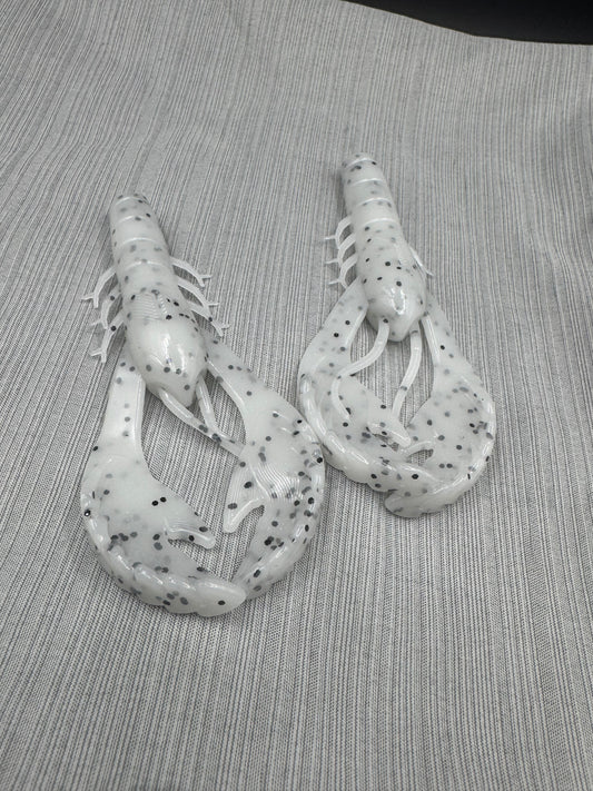 Salt and Pepper 4" Okie Craw