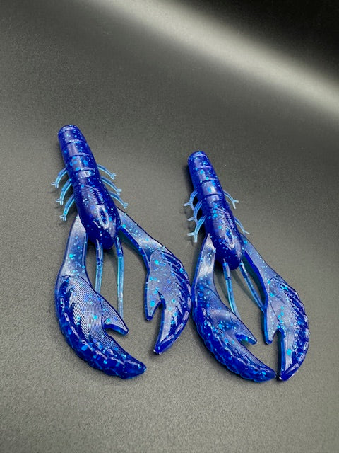 Blue Sapphire 4" Okie Craw