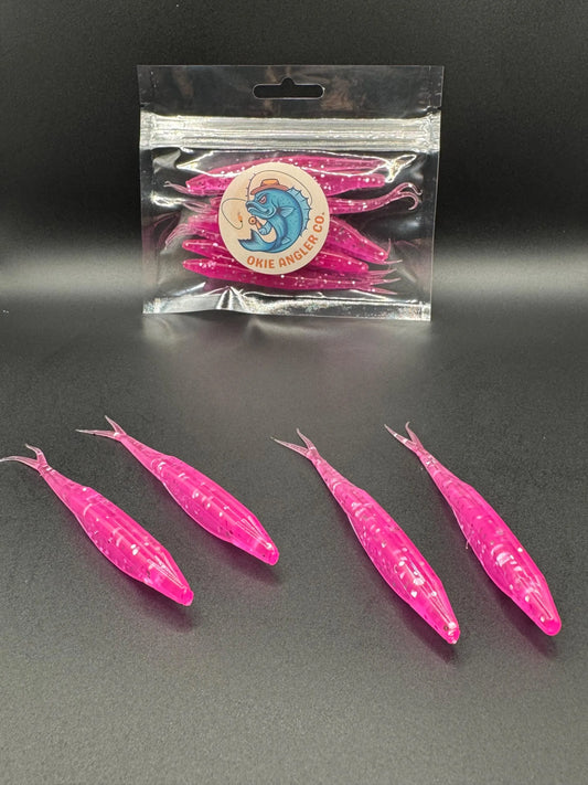 Dazzling Pink 4" Jerk Shad
