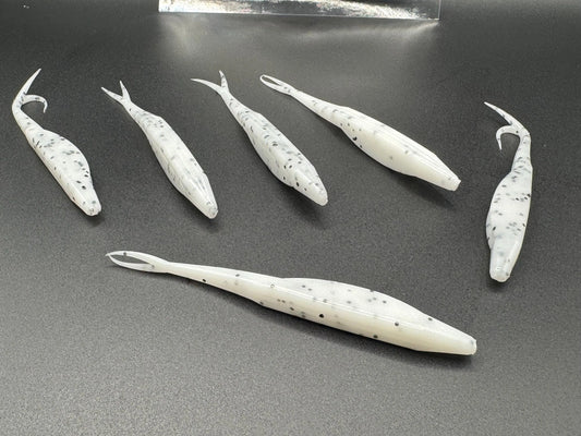 Salt and Pepper 5" Jerk Shad