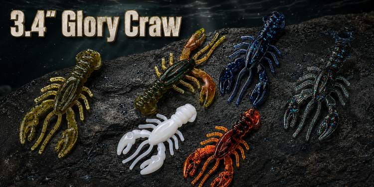 3.4" Glory Craw
