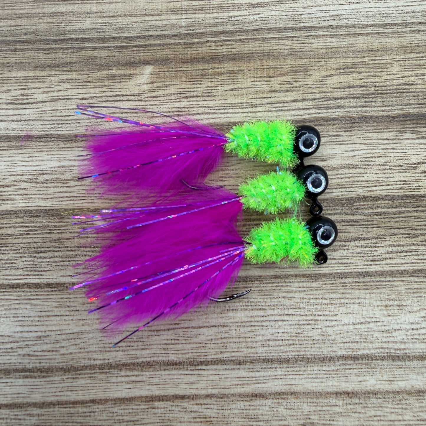 1/16th oz Hand-Tied Custom Jig