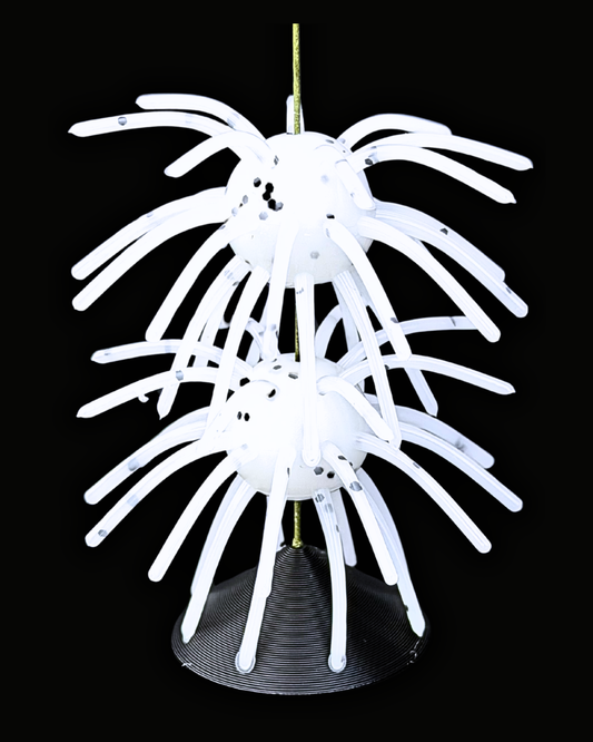 2.5" Tumbleweed - Salt and Pepper