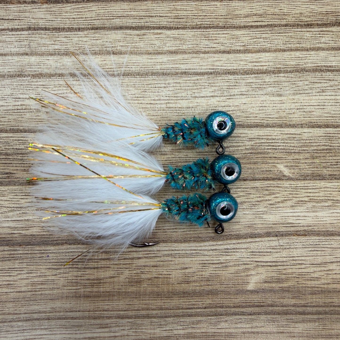 1/8th oz Ball Head Custom Hand-Tied Jig