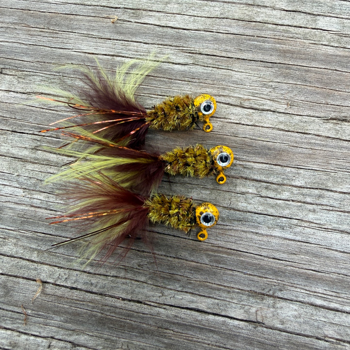 1/8th oz Ball Head Custom Hand-Tied Jig