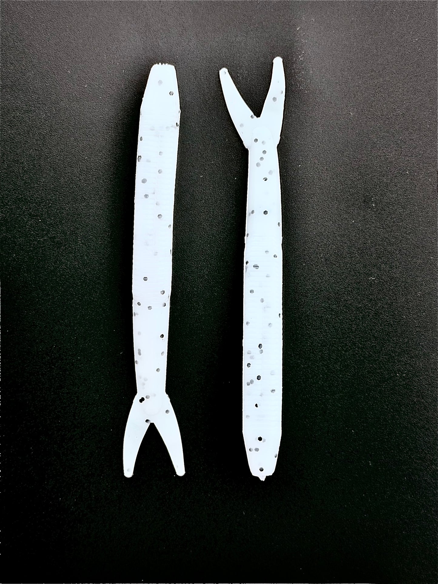 4" Jerk Shad – Salt and Pepper
