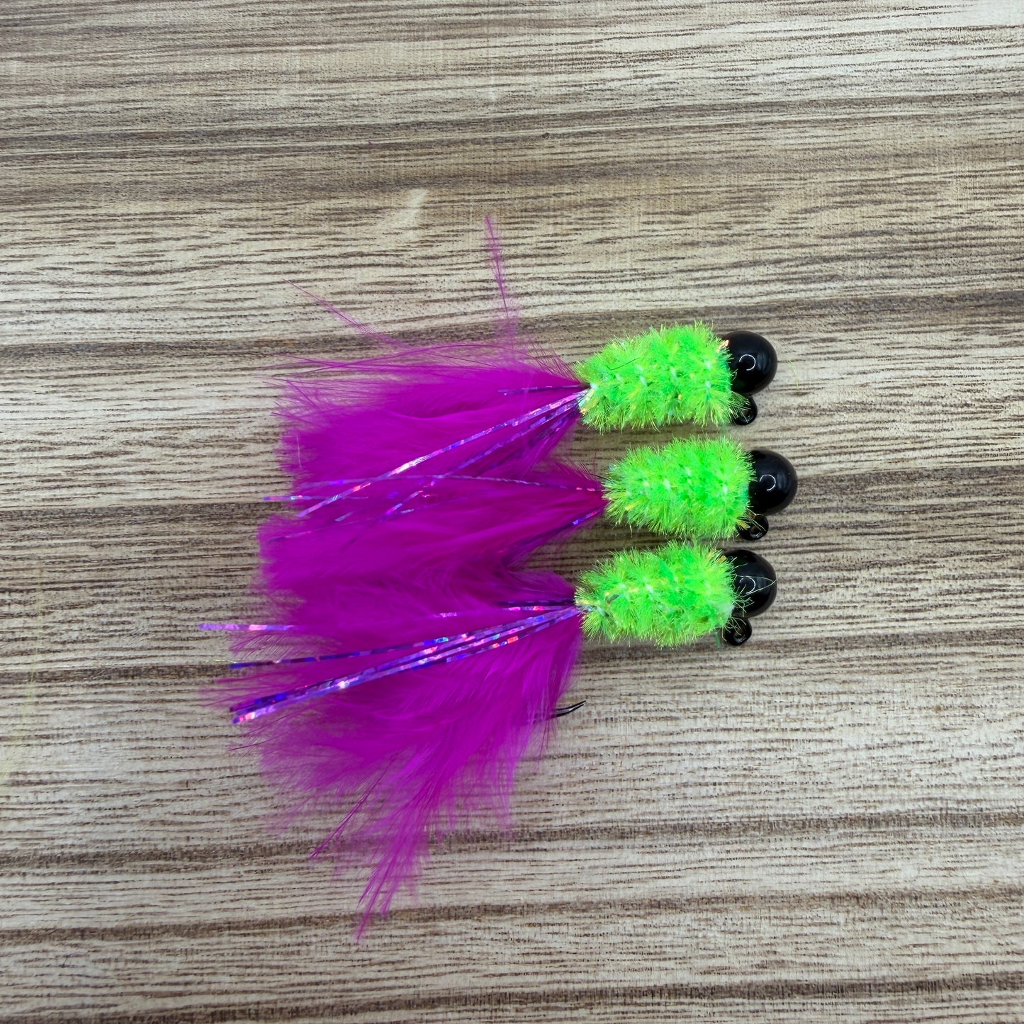 1/16th oz Ball Head Hand-Tied Custom Jig