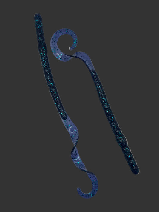 10" Curl Tail Worm Salt Edition