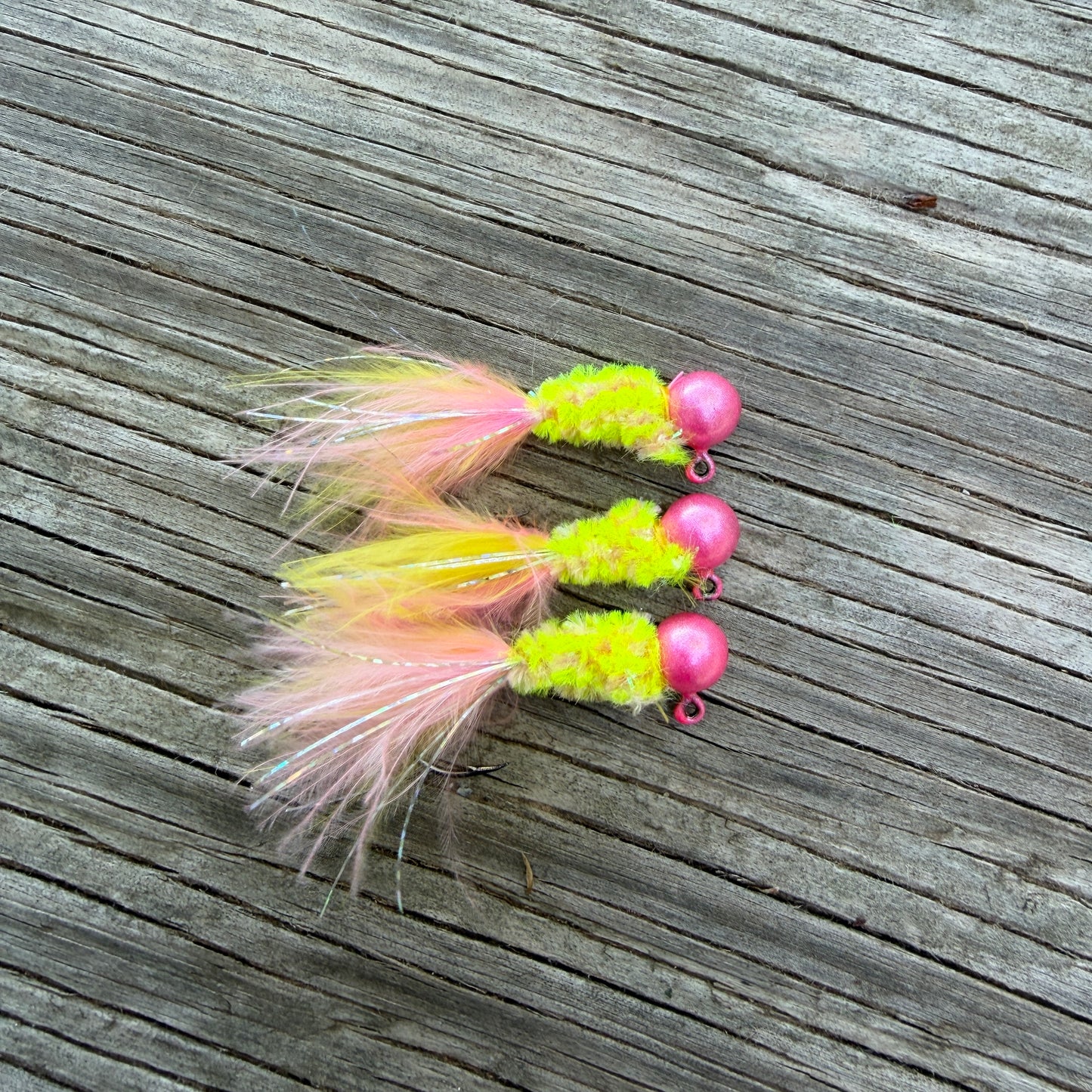 1/8th oz Ball Head Custom Hand-Tied Jig