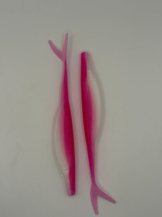 5" Jerk Shad – Pink Valentine