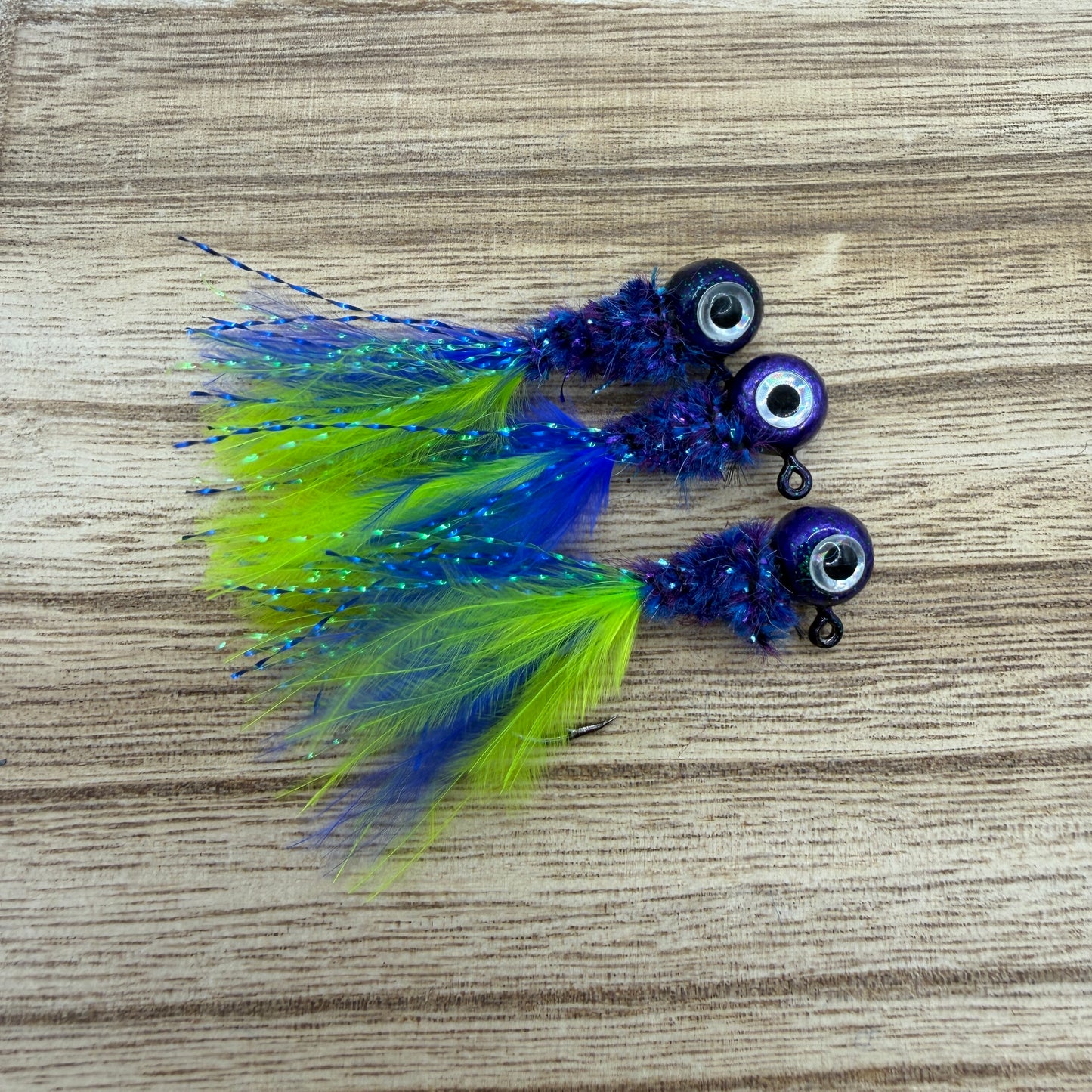 1/8th oz Hand-Tied Custom Jig