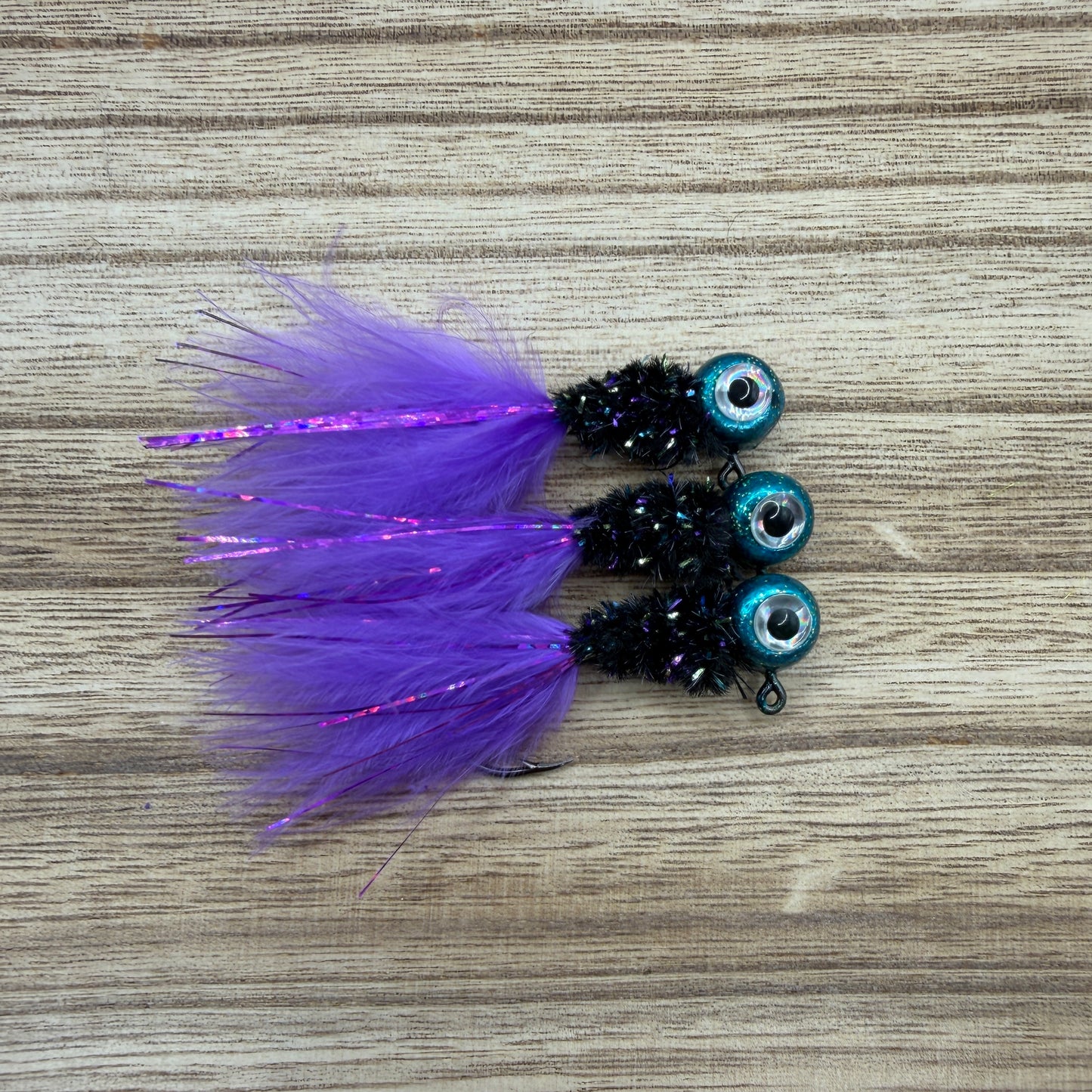 1/8th oz Ball Head Custom Hand-Tied Jig