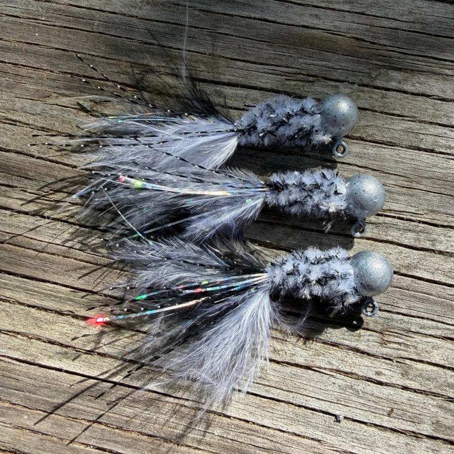 1/8th oz Ball Head Custom Hand-Tied Jig