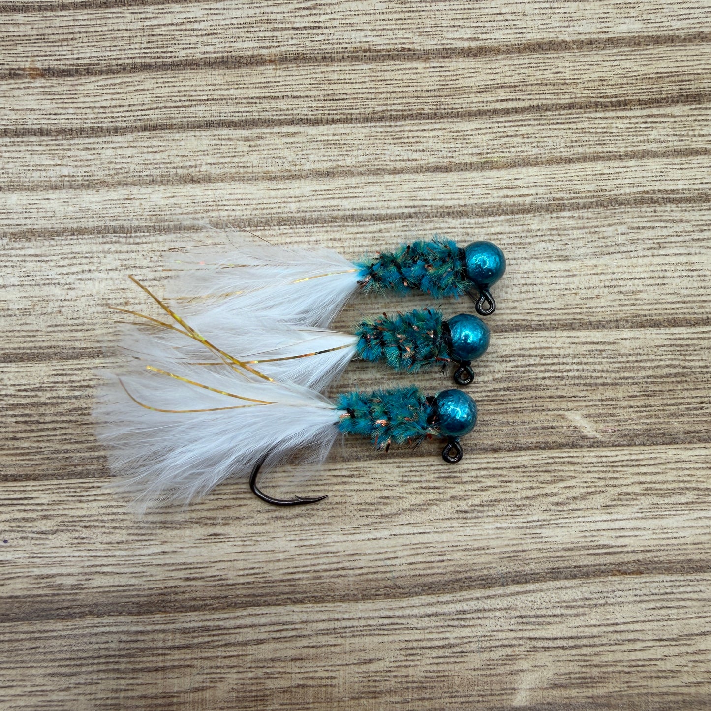 1/16th oz Ball Head Custom Hand-Tied Jig