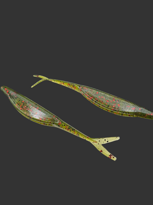 5" Jerk Shad – Watermelon Red
