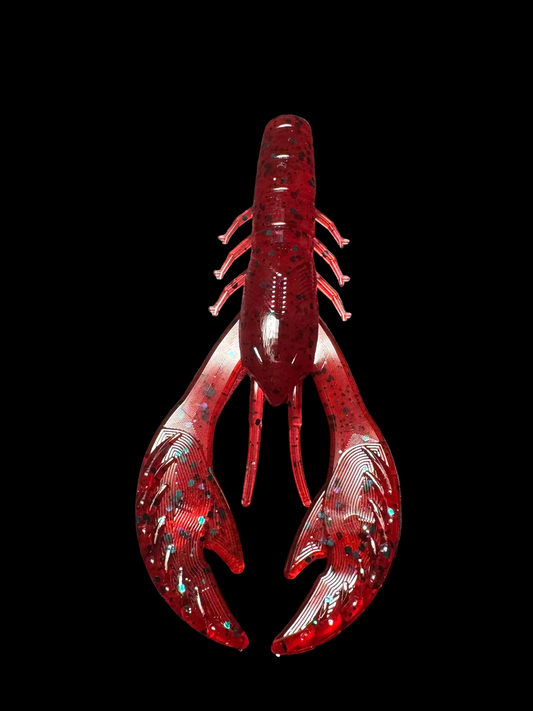 4" Okie Craw – Cherry Bomb