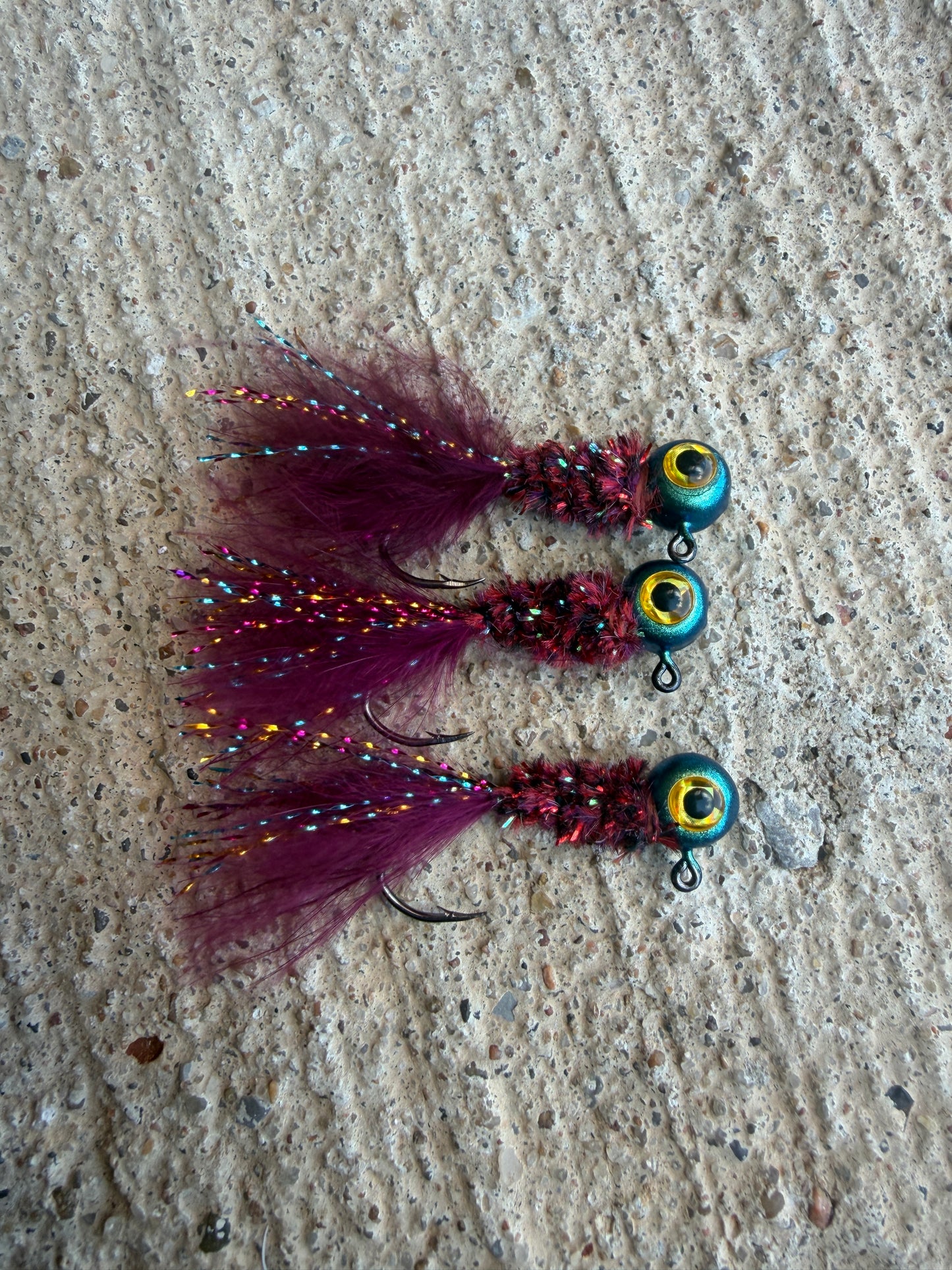1/8th oz Hand-Tied Custom Jig