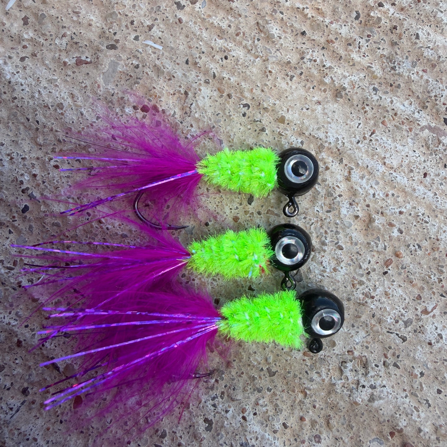 1/8th oz Hand-Tied Custom Jig