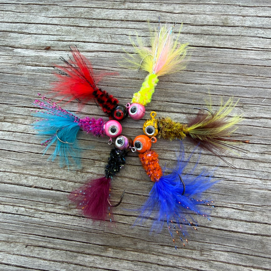1/8th oz Hand-Tied Custom Jig