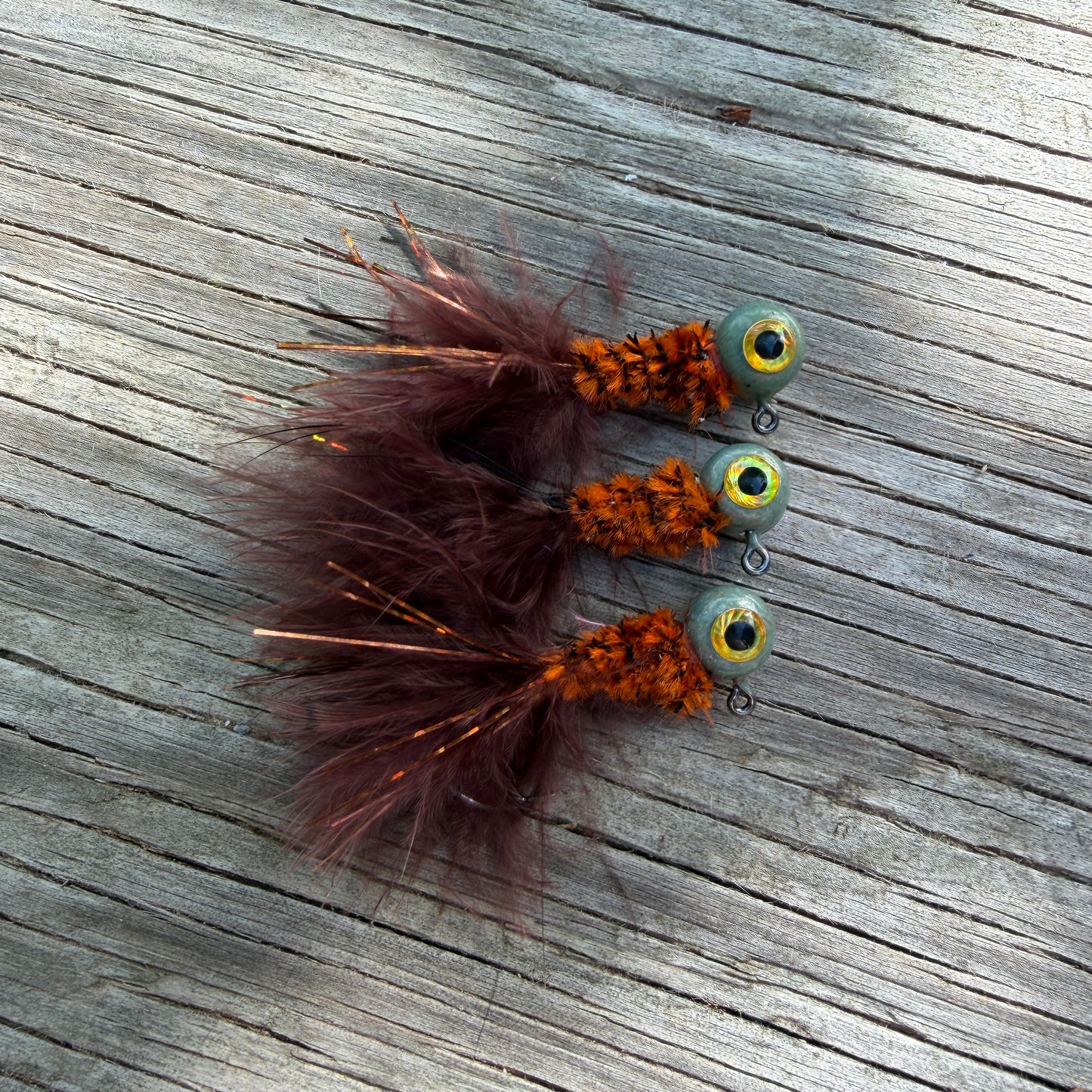1/8th oz Hand-Tied Custom Jig