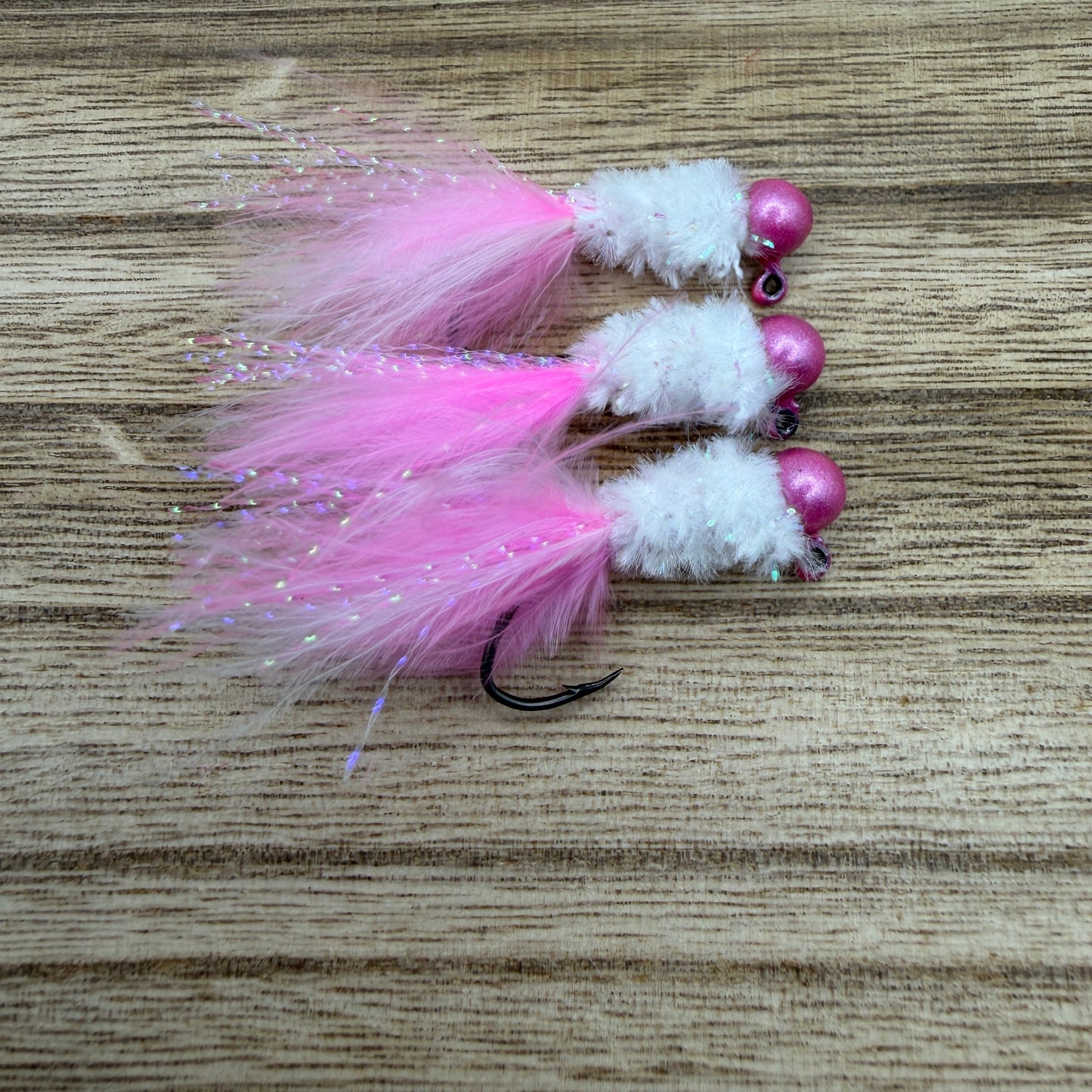 1/16th oz Ball Head Hand-Tied Custom Jig