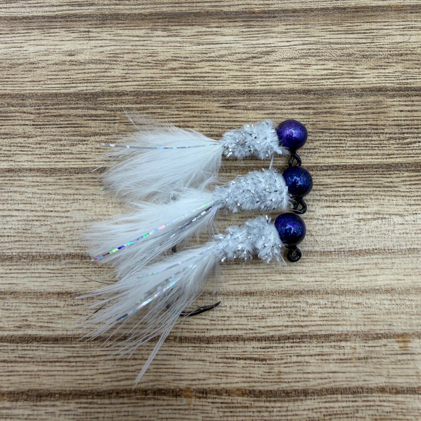 1/16th oz Ball Head Hand-Tied Custom Jig