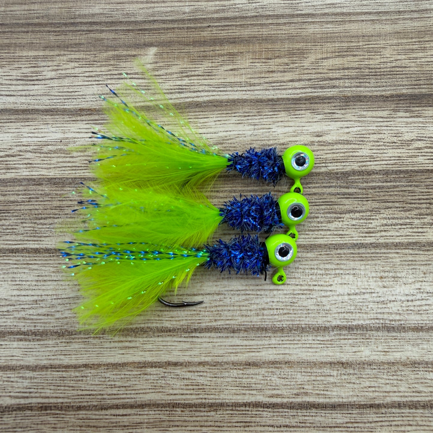 1/16th oz Hand-Tied Custom Jig