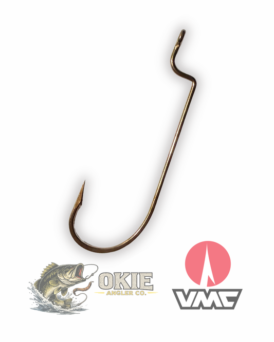 VMC Offset Worm Hook - 4/0
